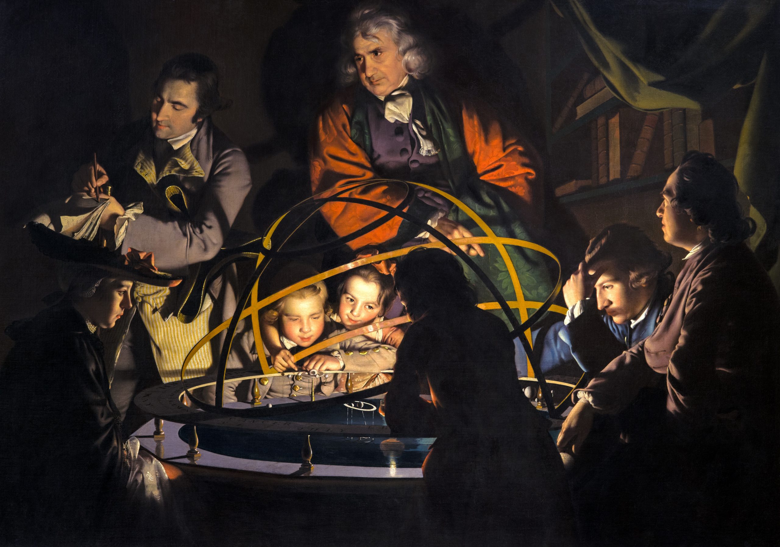 Joseph Wright of Derby : Un philosophe fait une leçon sur le planétarium de table - Une conférence de Anne Muller - Janvier 2023